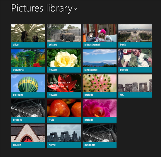 6 photos app 8.1 RTM