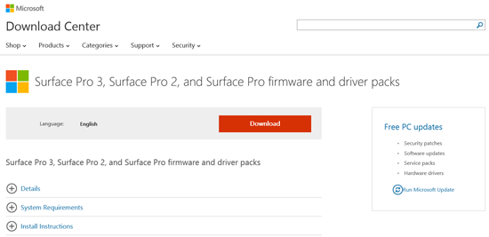 surfacedownload